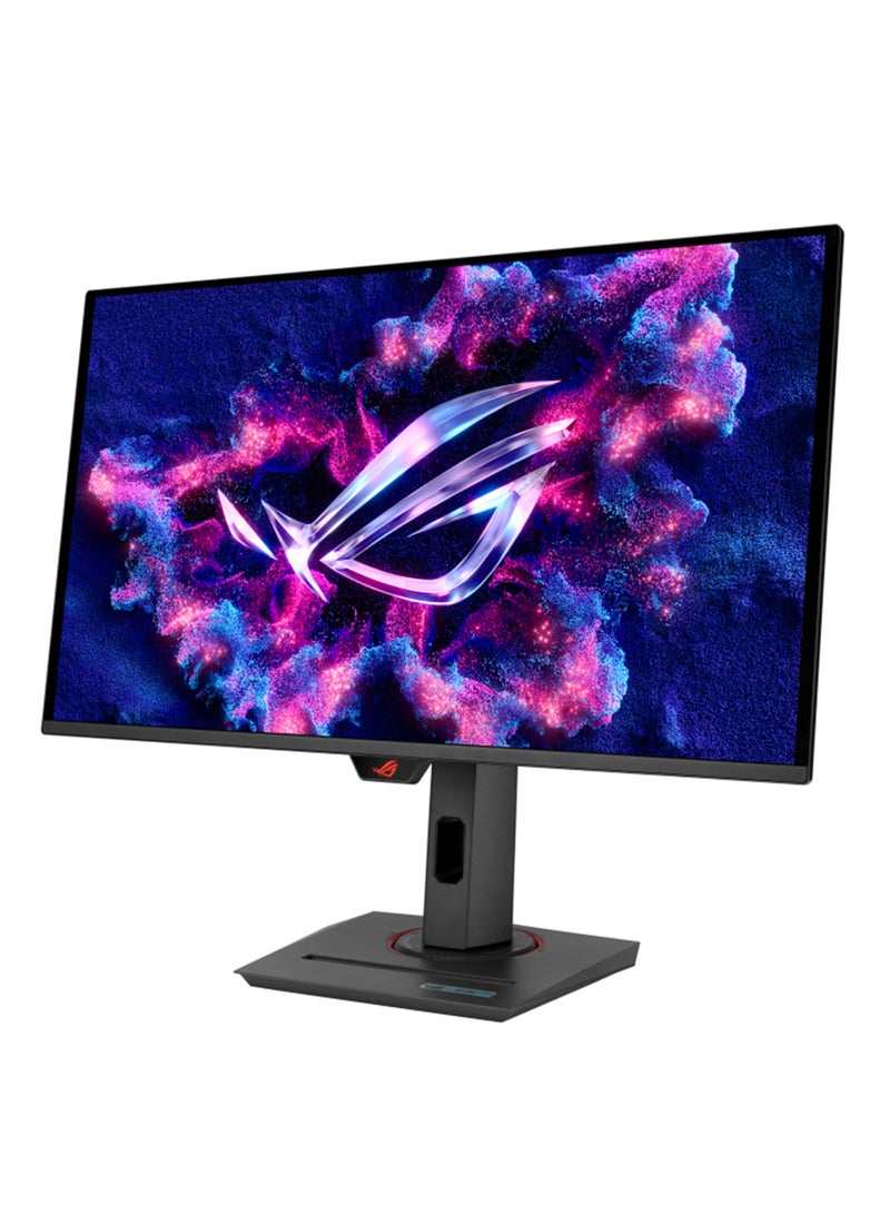 أسوس - ROG Strix OLED XG27ACDNG 26.5" QD-OLED 1440p 360Hz 0.03ms Gaming Monitor, HDR10, 99% DCI-P3, G-SYNC, FreeSync Premium Pro, USB-C, DisplayPort 1.4, HDMI 2.1, VESA Mount, OLED Care+ | 90LM0AN0-B01970 Black - Image 1