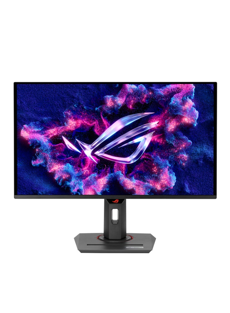 أسوس - ROG Strix OLED XG27ACDNG 26.5" QD-OLED 1440p 360Hz 0.03ms Gaming Monitor, HDR10, 99% DCI-P3, G-SYNC, FreeSync Premium Pro, USB-C, DisplayPort 1.4, HDMI 2.1, VESA Mount, OLED Care+ | 90LM0AN0-B01970 Black - Image 1