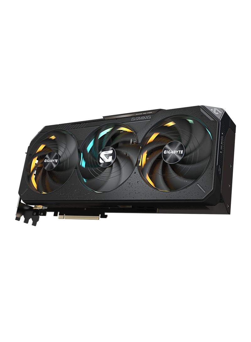 GIGABYTE Gigabyte GeForce RTX™ 5090 GAMING OC 32GB GDDR7 Graphics Card, 2550 MHz Core Clock, 21760 CUDA Cores, PCIe 5.0, 28 Gbps Memory, 512-bit Memory Bus, 7680x4320 Max Resolution, WINDFORCE Cooling, Dual BIOS, RGB Halo, DisplayPort 2.1a x3, HDMI 2.1b x1, Versatile VGA Holder | GV-N5090GAMING OC-32GD Black  - Image 5
