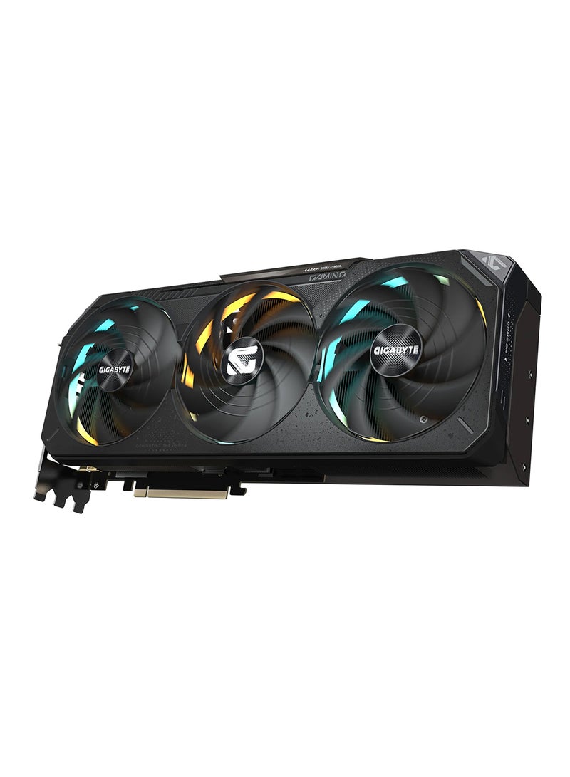 جيجابايت - GeForce RTX™ 5080 GAMING OC 16GB GDDR7 Graphics Card, 2730 MHz Core Clock, PCI-E 5.0, 30 Gbps Memory, 256-bit Memory Bus, WINDFORCE Cooling, RGB Halo, Dual BIOS, DisplayPort 2.1a x3, HDMI 2.1b, ATX, DirectX 12, OpenGL 4.6 | GV-N5080GAMING OC-16GD Black - Image 1