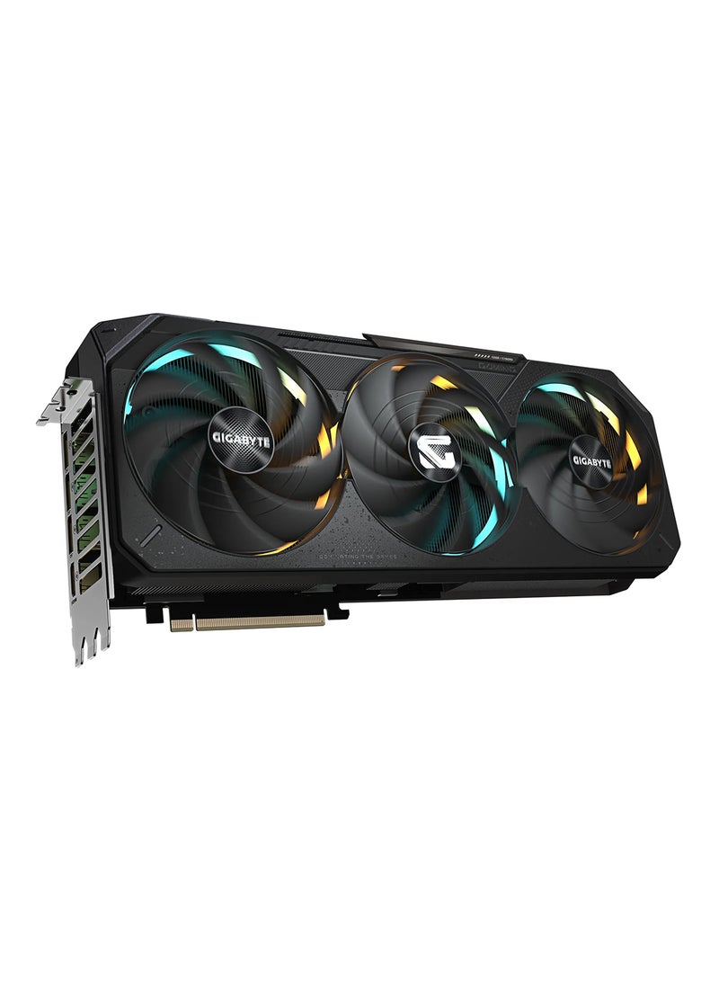 جيجابايت - GeForce RTX™ 5080 GAMING OC 16GB GDDR7 Graphics Card, 2730 MHz Core Clock, PCI-E 5.0, 30 Gbps Memory, 256-bit Memory Bus, WINDFORCE Cooling, RGB Halo, Dual BIOS, DisplayPort 2.1a x3, HDMI 2.1b, ATX, DirectX 12, OpenGL 4.6 | GV-N5080GAMING OC-16GD Black - Image 1