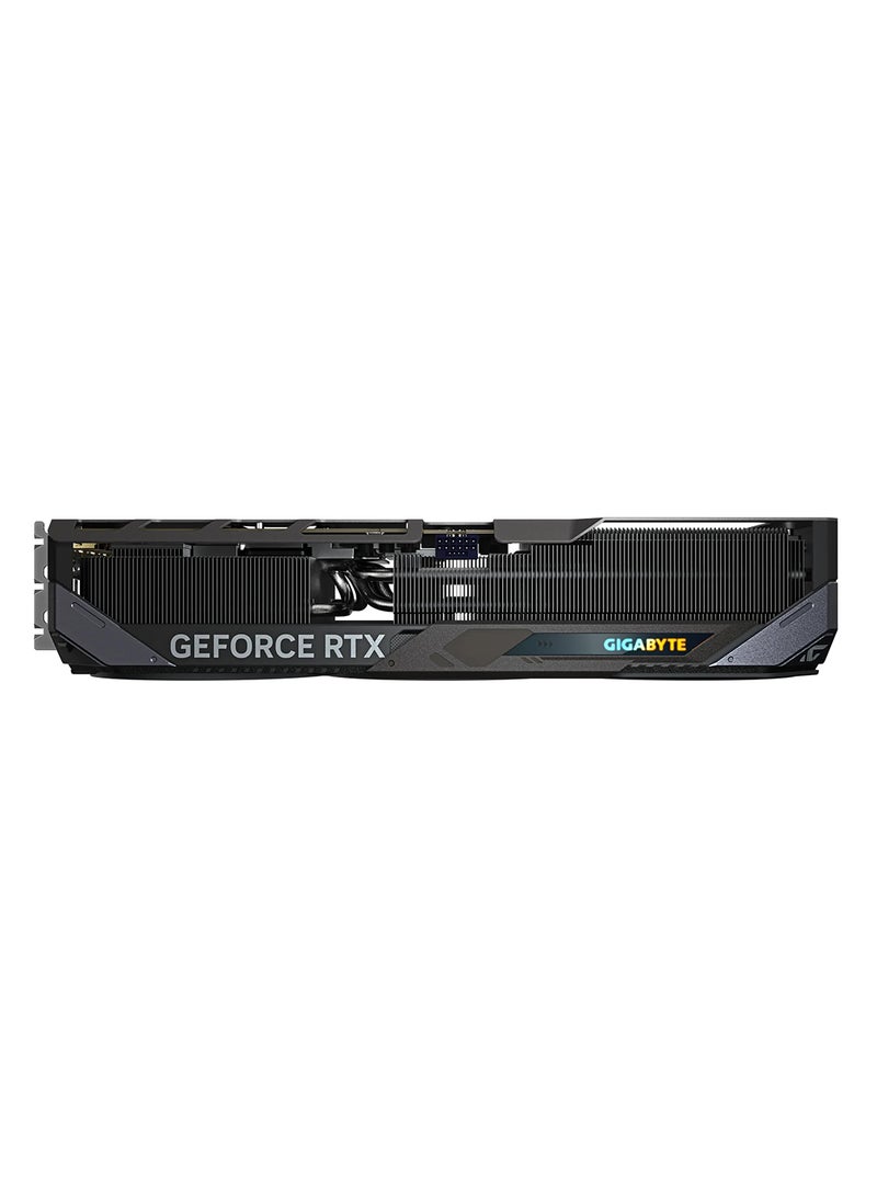 جيجابايت - GeForce RTX™ 5080 GAMING OC 16GB GDDR7 Graphics Card, 2730 MHz Core Clock, PCI-E 5.0, 30 Gbps Memory, 256-bit Memory Bus, WINDFORCE Cooling, RGB Halo, Dual BIOS, DisplayPort 2.1a x3, HDMI 2.1b, ATX, DirectX 12, OpenGL 4.6 | GV-N5080GAMING OC-16GD Black - Image 1