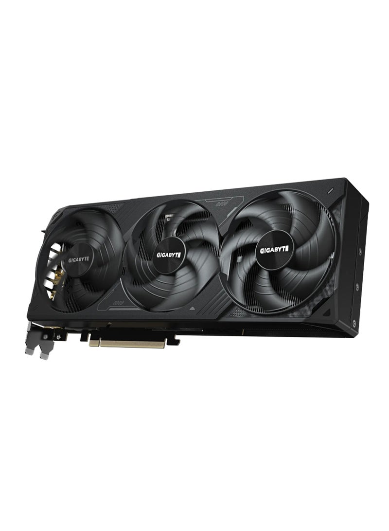 GIGABYTE GeForce RTX™ 5080 WINDFORCE OC SFF 16GB GDDR7 Graphics Card, 2670 MHz Core Clock, 30 Gbps Memory Clock, PCI-E 5.0, 256-bit Memory Bus, 7680 x 4320 Max Resolution, 4 Multi-view, Dual BIOS (Performance/Silent), WINDFORCE Cooling, HDMI 2.1b & DisplayPort 2.1a Outputs, ATX Form Factor, Includes VGA Holder & 12V-2x6 to 3x PCIe 8pin Adapter | GV-N5080WF3OC-16GD Grey - Image 5