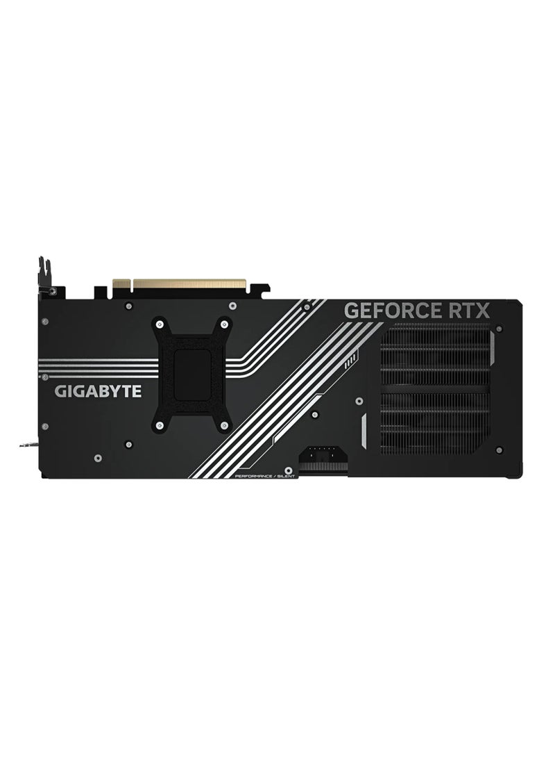 GeForce RTX™ 5080 WINDFORCE OC SFF 16GB GDDR7 Graphics Card, 2670 MHz Core Clock, 30 Gbps Memory Clock, PCI-E 5.0, 256-bit Memory Bus, 7680 x 4320 Max Resolution, 4 Multi-view, Dual BIOS (Performance/Silent), WINDFORCE Cooling, HDMI 2.1b & DisplayPort 2.1a Outputs, ATX Form Factor, Includes VGA Holder & 12V-2x6 to 3x PCIe 8pin Adapter | GV-N5080WF3OC-16GD Grey
