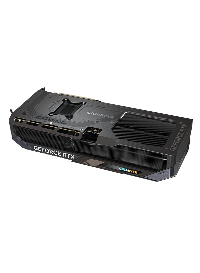 جيجابايت - GeForce RTX™ 5070 Ti GAMING OC 16GB GDDR7 Graphics Card, WINDFORCE Cooling, Dual BIOS, PCIe 5.0, 28 Gbps Memory Clock, 7680 x 4320 Resolution, 4x Multi-View, DisplayPort 2.1, HDMI 2.1b, RGB Halo, Versatile VGA Holder | GV-N507TGAMING OC-16GD Black - Image 1