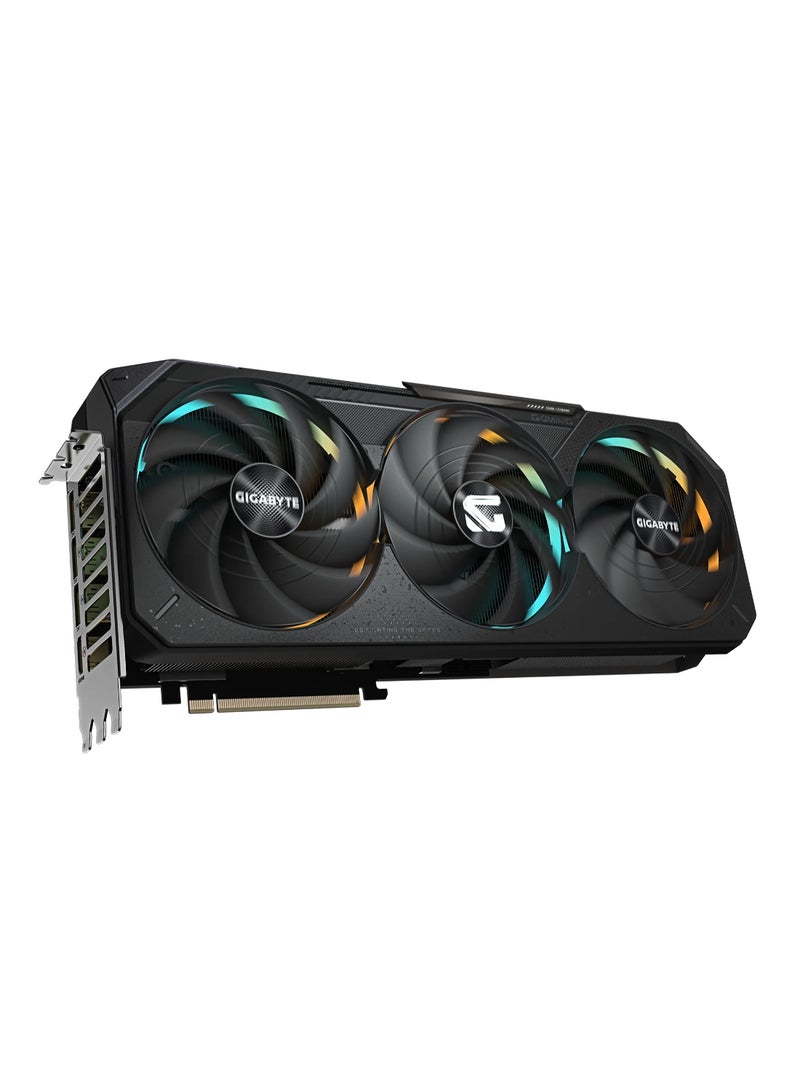 جيجابايت - GeForce RTX™ 5070 Ti GAMING OC 16GB GDDR7 Graphics Card, WINDFORCE Cooling, Dual BIOS, PCIe 5.0, 28 Gbps Memory Clock, 7680 x 4320 Resolution, 4x Multi-View, DisplayPort 2.1, HDMI 2.1b, RGB Halo, Versatile VGA Holder | GV-N507TGAMING OC-16GD Black - Image 1