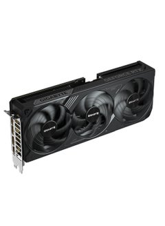 GIGABYTE GeForce RTX™ 5070 Ti WINDFORCE OC SFF 16G Graphics Card - NVIDIA Blackwell Architecture, 16GB GDDR7, 256-bit Memory, 28 Gbps Memory Clock, PCI-E 5.0, 7680 x 4320 Digital Resolution, 4 Multi-View, ATX Form Factor, DirectX 12 API, OpenGL 4.6, 1x 16-pin Power Connector, 3x DisplayPort 2.1a, 1x HDMI 2.1b, Dual BIOS (Performance/Silent), WINDFORCE Cooling System, Hawk Fan, Server-Grade Thermal Conductive Gel, Versatile VGA Holder Included | GV-N507TWF3OC-16GD Black  - Image 2