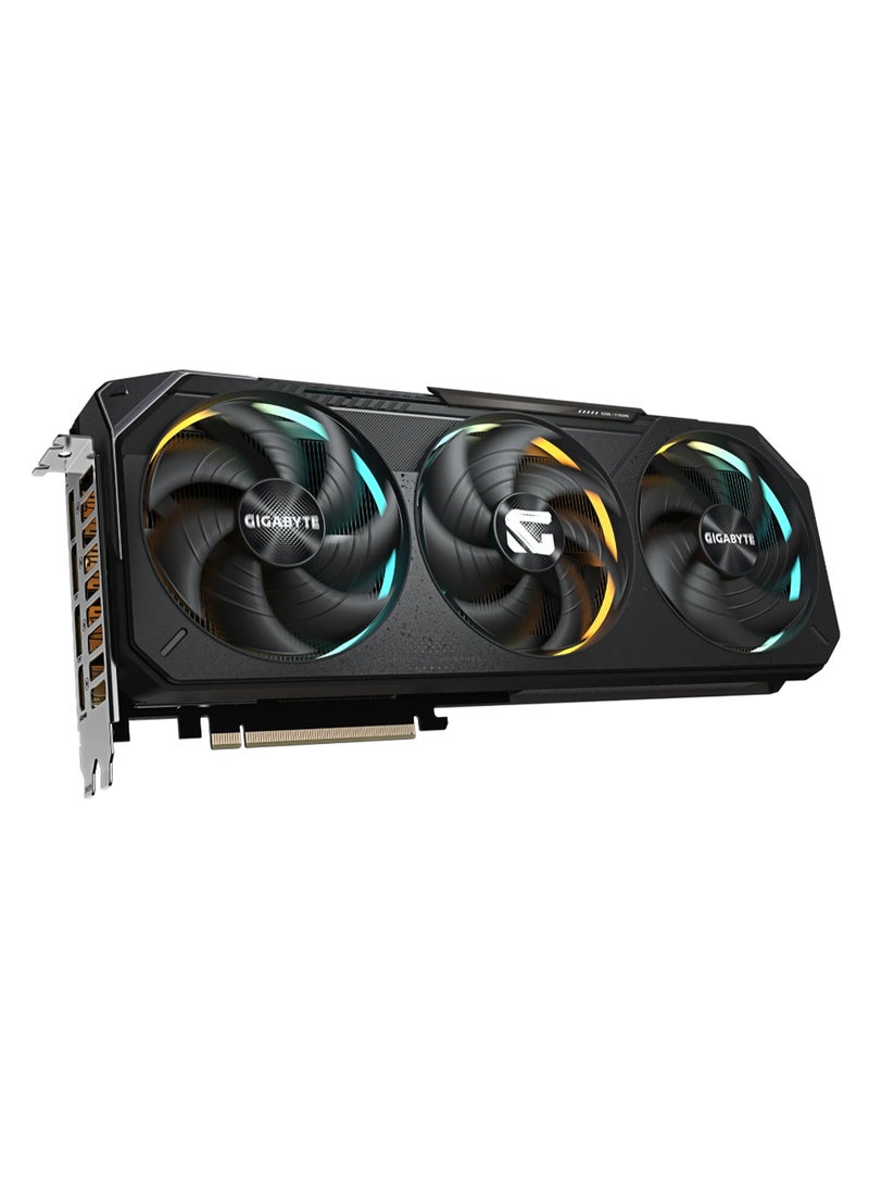 GIGABYTE - GeForce RTX™ 5070 GAMING OC 12G - 12GB GDDR7, 28 Gbps, 192-bit, PCI-E 5.0, DLSS 4, 7680x4320 Resolution, WINDFORCE Cooling, Dual BIOS, RGB Halo, DisplayPort 2.1a x3, HDMI 2.1b x1, ATX Form Factor | GV-N5070GAMING OC-12GD Black - Image 1