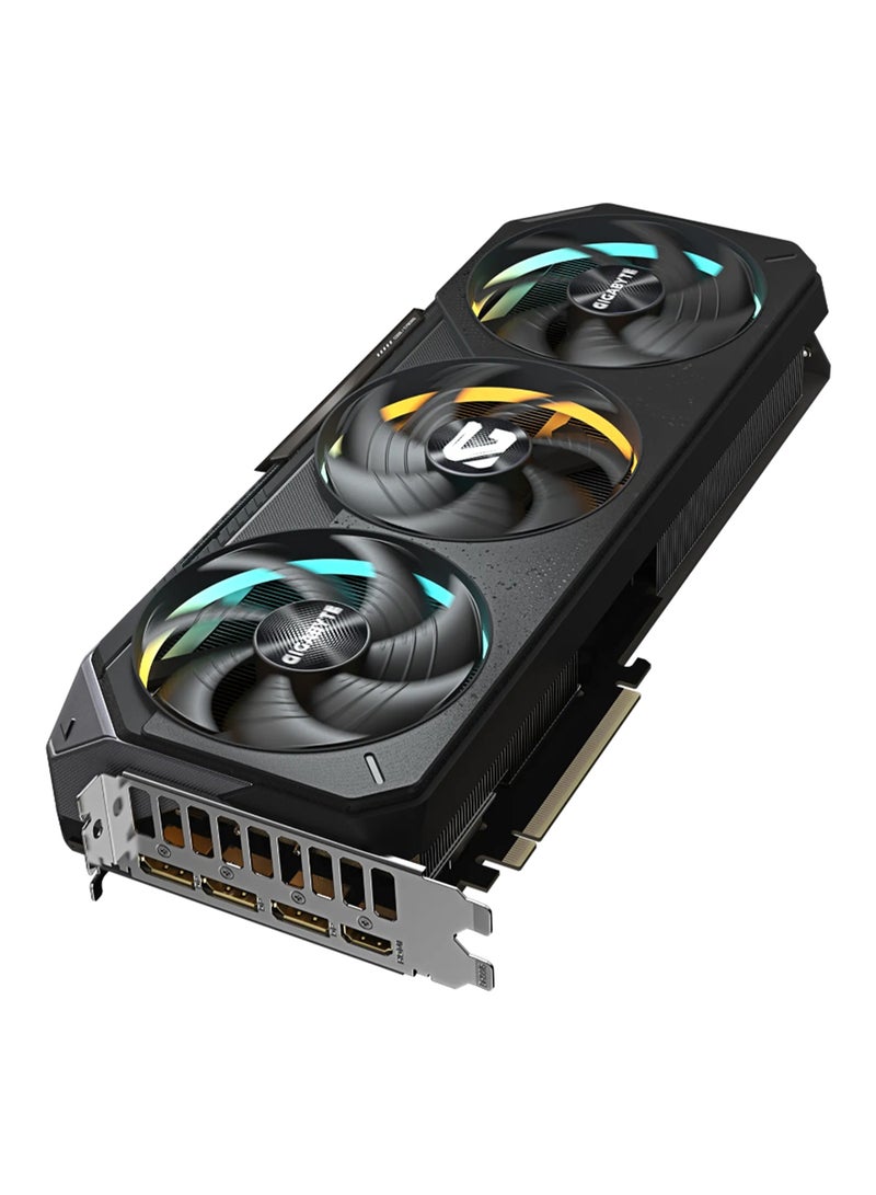 GIGABYTE - GeForce RTX™ 5070 GAMING OC 12G - 12GB GDDR7, 28 Gbps, 192-bit, PCI-E 5.0, DLSS 4, 7680x4320 Resolution, WINDFORCE Cooling, Dual BIOS, RGB Halo, DisplayPort 2.1a x3, HDMI 2.1b x1, ATX Form Factor | GV-N5070GAMING OC-12GD Black - Image 1