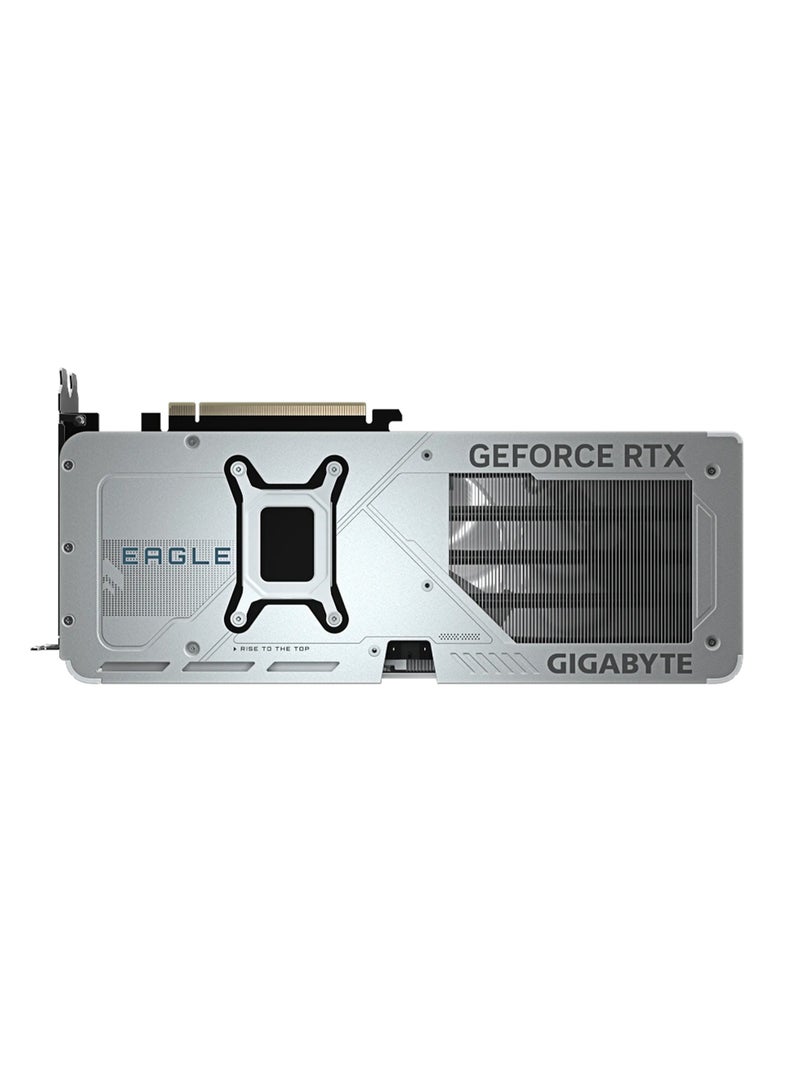 GIGABYTE - GeForce RTX 5070 EAGLE OC ICE SFF Graphics Card - 12GB GDDR7, 192-bit, 28Gbps, PCI-E 5.0, DLSS 4, WINDFORCE Cooling, RGB Lighting, 7680x4320 Resolution, 4 Multi-View, DisplayPort 2.1a x3, HDMI 2.1b x1, ATX Form Factor | GV-N5070EAGLEOC ICE-12GD White - Image 1