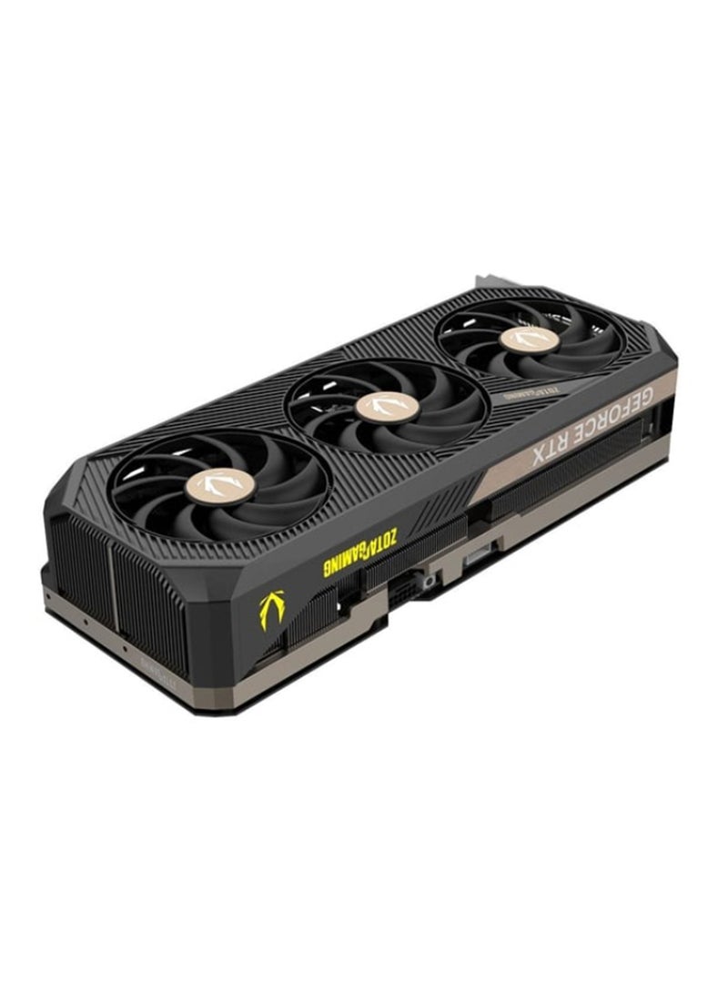 زوتاك GAMING GeForce RTX 5090 Graphics Card, 32GB GDDR7, 21,760 CUDA Cores, 2422 MHz, 512-bit Memory Bus, DLSS 4, IceStorm 3.0 Cooling, 4K 480Hz / 8K 165Hz, 575W Power Consumption, PCIe 5.0, SPECTRA 2.0 RGB, Dual BIOS, 1000W PSU Required, Quad Display, HDMI 2.1b, DisplayPort 2.1b | ZT-B50900J-10P Black  - Image 5