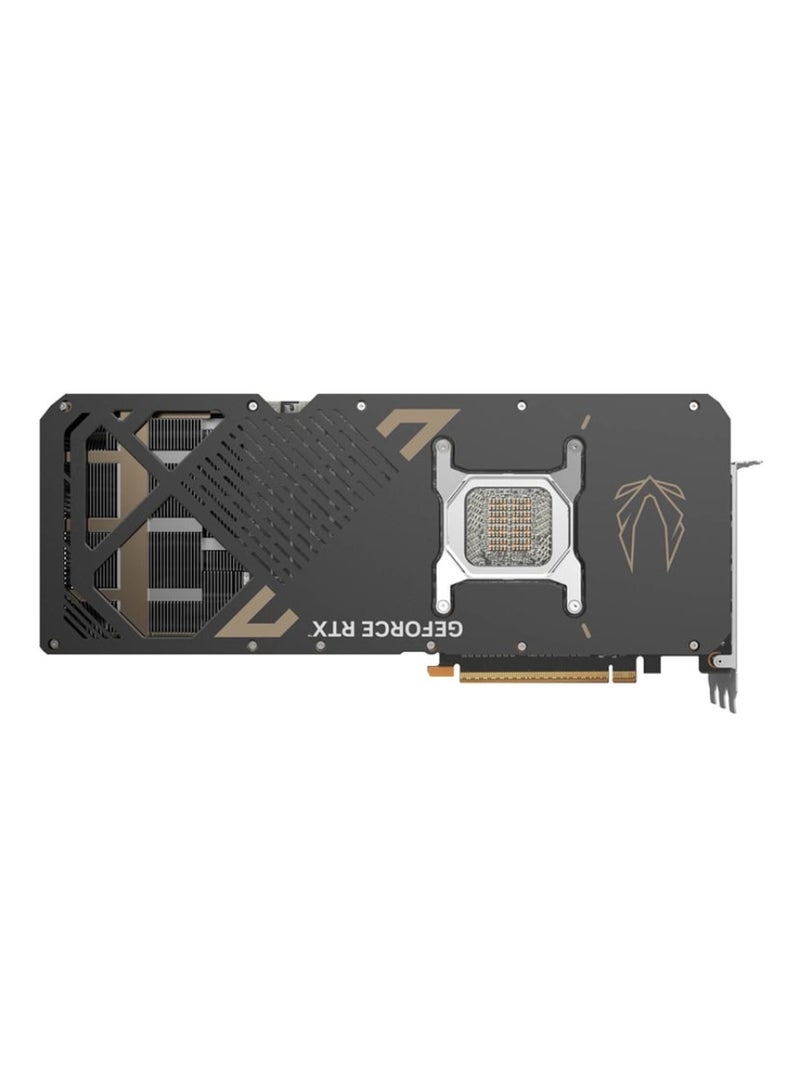 زوتاك GAMING GeForce RTX 5090 Graphics Card, 32GB GDDR7, 21,760 CUDA Cores, 2422 MHz, 512-bit Memory Bus, DLSS 4, IceStorm 3.0 Cooling, 4K 480Hz / 8K 165Hz, 575W Power Consumption, PCIe 5.0, SPECTRA 2.0 RGB, Dual BIOS, 1000W PSU Required, Quad Display, HDMI 2.1b, DisplayPort 2.1b | ZT-B50900J-10P Black  - Image 4