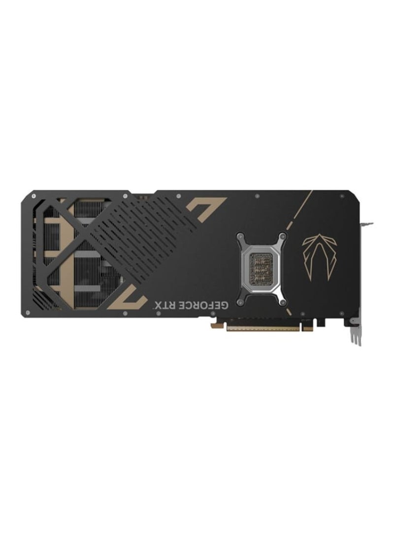 زوتاك - GAMING GeForce RTX 5080 Graphics Card, 16GB GDDR7, 10,752 CUDA Cores, 2617 MHz Engine Clock, 30 Gbps Memory, PCIe 5.0, IceStorm 3.0 Cooling, 3x DisplayPort 2.1b, 1x HDMI 2.1b, 4K/8K Support, Quad Display, DirectX 12 Ultimate, 360W Power Consumption, 850W PSU Recommended, with SPECTRA 2.0 RGB & GPU Support Stand | ZT-B50800D-10P Black - Image 1