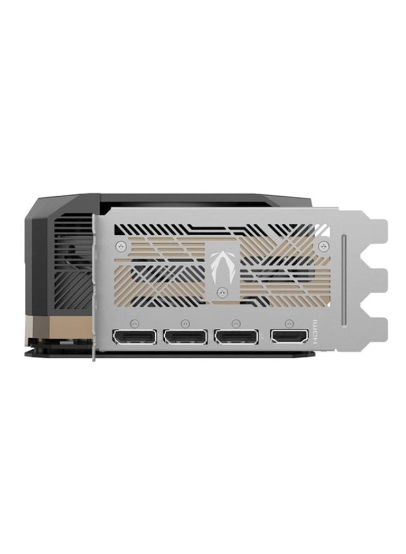 زوتاك - GAMING GeForce RTX 5080 Graphics Card, 16GB GDDR7, 10,752 CUDA Cores, 2617 MHz Engine Clock, 30 Gbps Memory, PCIe 5.0, IceStorm 3.0 Cooling, 3x DisplayPort 2.1b, 1x HDMI 2.1b, 4K/8K Support, Quad Display, DirectX 12 Ultimate, 360W Power Consumption, 850W PSU Recommended, with SPECTRA 2.0 RGB & GPU Support Stand | ZT-B50800D-10P Black - Image 1