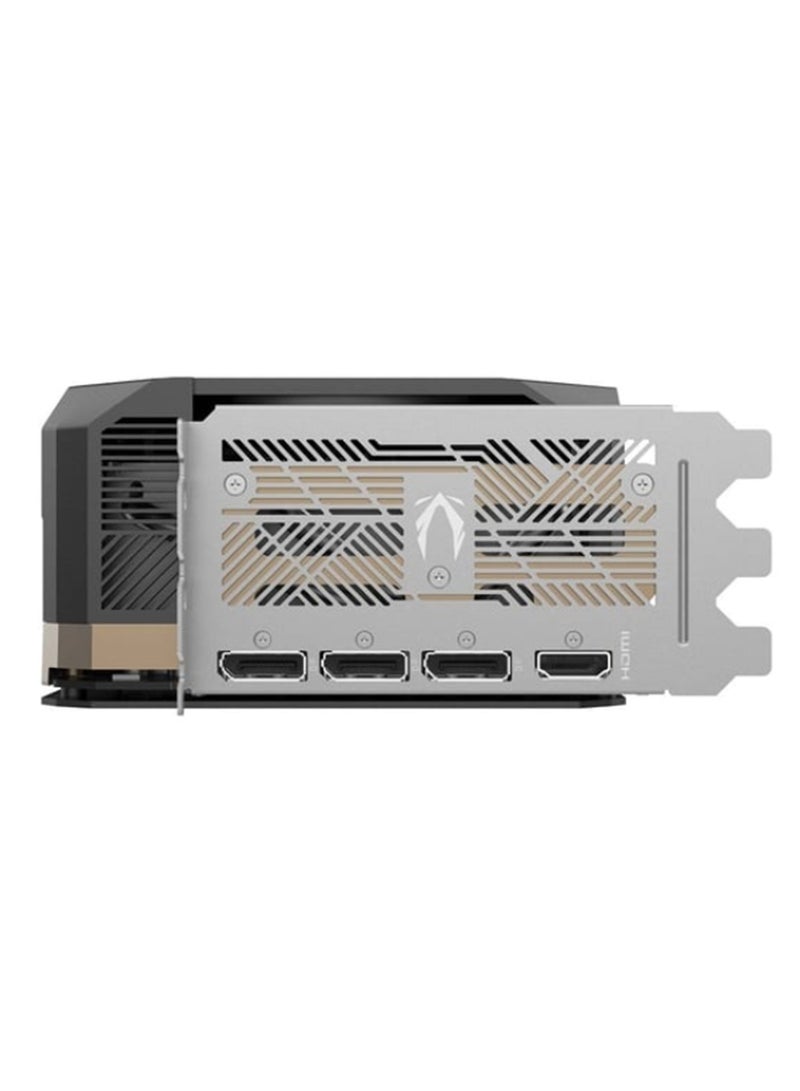 زوتاك GAMING GeForce RTX 5080 SOLID OC Graphics Card, 16GB GDDR7, 10752 CUDA Cores, 2640 MHz Engine Clock, IceStorm 3.0 Cooling, PCIe 5.0 x16, 3x DisplayPort 2.1b, 1x HDMI 2.1, 850W PSU Recommended, 360W Power Consumption, Quad Display Support, DirectX 12 Ultimate | ZT-B50800J-10P Black  - Image 3