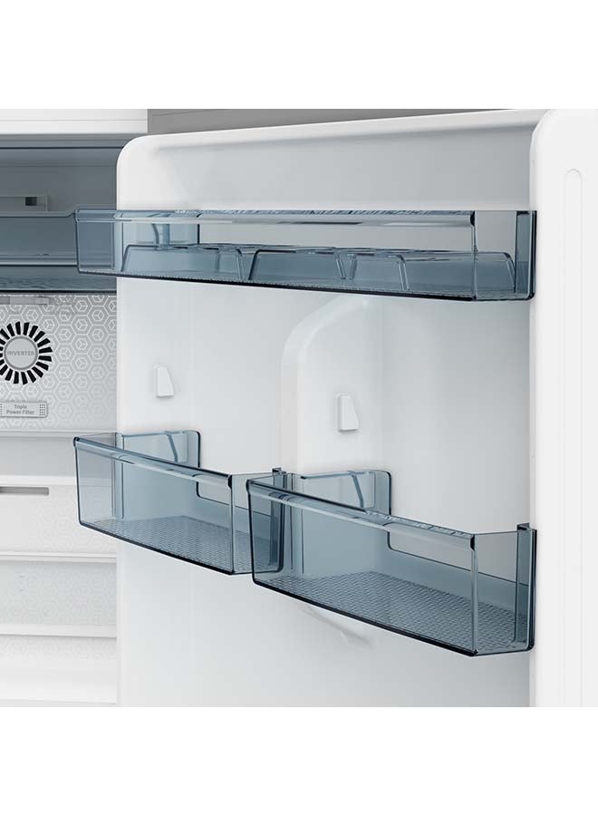 Double door refrigerator 12.2 CU , 344 Ltr HRTN6379SXSA Steel