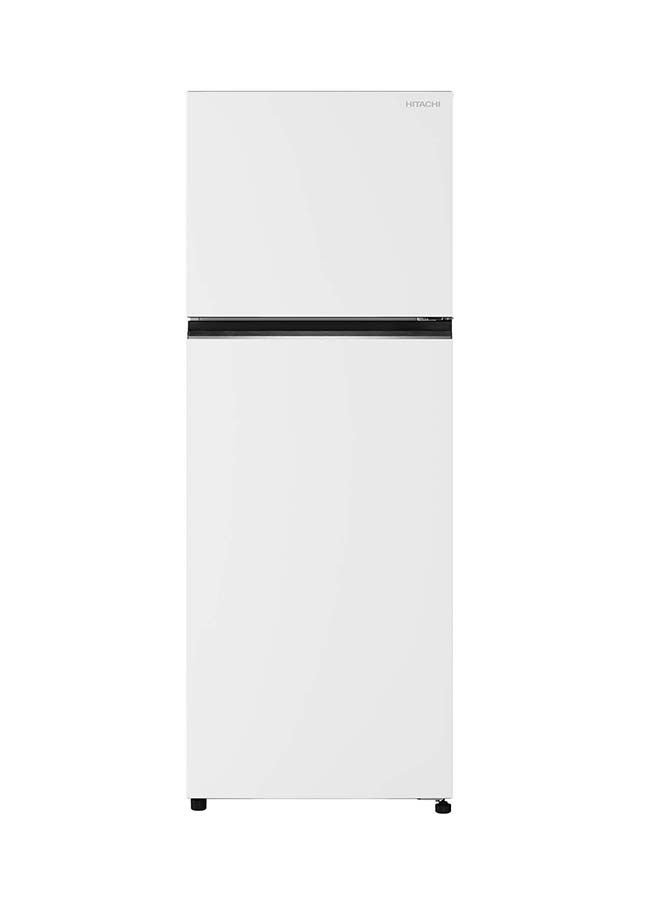HITACHI Double door refrigerator 14.4 CU , 409 L HRTN6443SPWHSA White  - Image 1