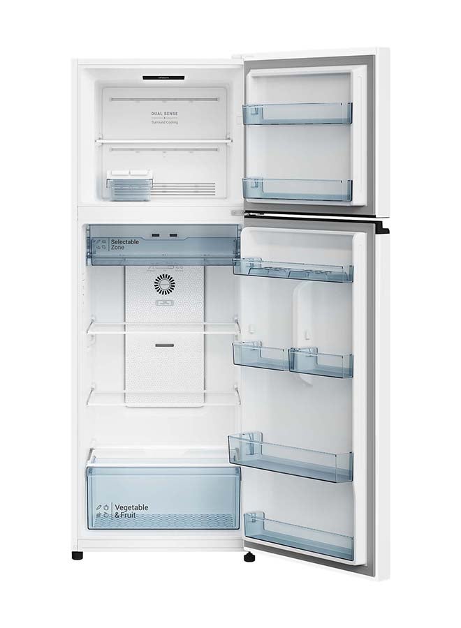 HITACHI Double door refrigerator 14.4 CU , 409 L HRTN6443SPWHSA White  - Image 4