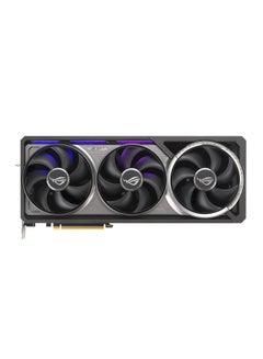 ASUS ROG Astral NVIDIA® GeForce RTX™ 5080 16GB GDDR7 Gaming Graphics Card – 10752 CUDA Cores, PCIe 5.0, OpenGL® 4.6, 7680x4320 Max Resolution, 30 Gbps Memory Speed, 3 x DisplayPort 2.1b, 2 x HDMI 2.1b, 850W PSU Recommended, AURA SYNC ARGB, 3.8 Slot Design, Includes GPU Tweak III, ROG Accessories & Cable Adapter Black  - Image 1