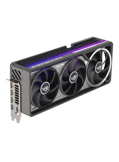 ASUS ROG Astral NVIDIA® GeForce RTX™ 5080 16GB GDDR7 Gaming Graphics Card – 10752 CUDA Cores, PCIe 5.0, OpenGL® 4.6, 7680x4320 Max Resolution, 30 Gbps Memory Speed, 3 x DisplayPort 2.1b, 2 x HDMI 2.1b, 850W PSU Recommended, AURA SYNC ARGB, 3.8 Slot Design, Includes GPU Tweak III, ROG Accessories & Cable Adapter Black  - Image 3