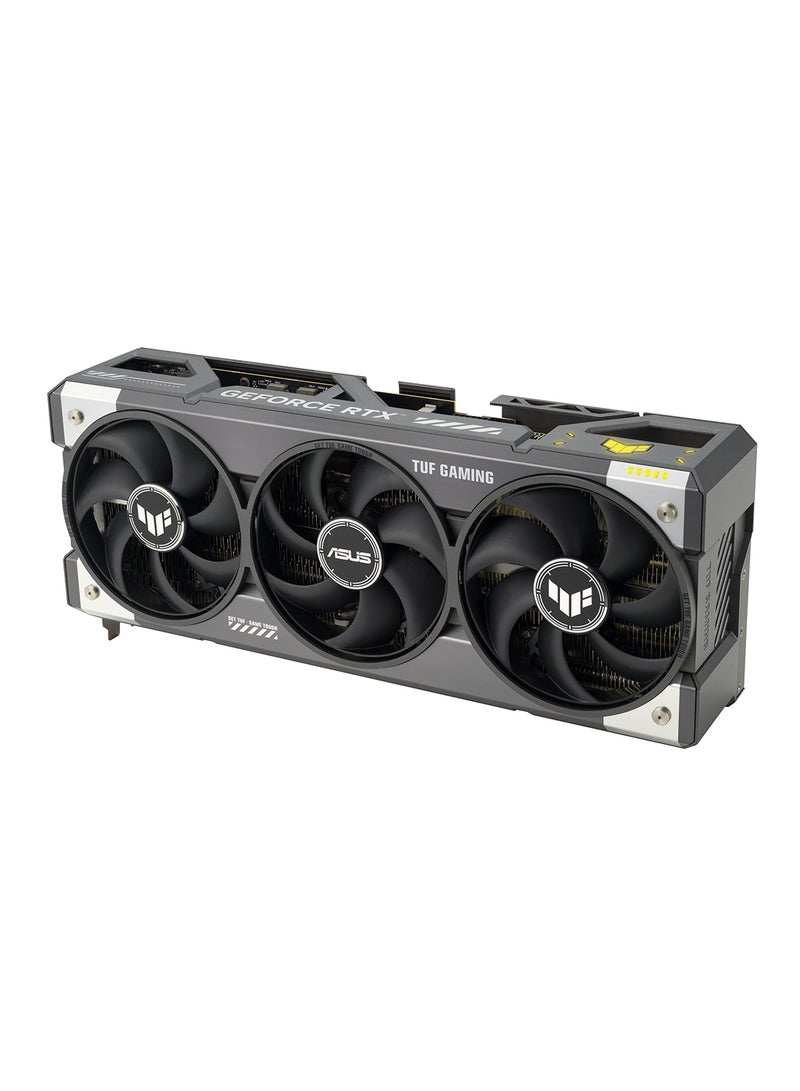 ASUS TUF Gaming GeForce RTX 5090 32GB GDDR7 Graphics Card, PCIe 5.0, 21760 CUDA Cores, 28 Gbps Memory Speed, 8K Resolution Support, 2x HDMI 2.1b, 3x DisplayPort 2.1b, AURA SYNC RGB, 1000W PSU Recommended, 3.6 Slot Design, Includes TUF Graphics Card Holder & Accessories Black  - Image 3