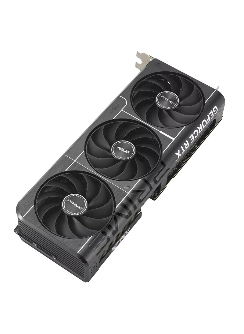 ASUS - Prime RTX 5070 12GB GDDR7 Graphics Card - NVIDIA GeForce RTX 5070, 6144 CUDA Cores, 28Gbps Memory Speed, PCIe 5.0, 4 Display Support (1 HDMI 2.1b, 3 DisplayPort 2.1b), 8K Resolution, 750W PSU Recommended, 2.5 Slot, HDCP 2.3, Accessories Included Black - Image 1
