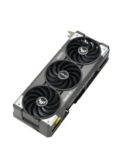 ASUS TUF RTX 5070 Ti OC Edition 16GB Gaming Graphics Card, NVIDIA GeForce RTX 5070 Ti, 8960 CUDA Cores, 16GB GDDR7 Memory, 28 Gbps Memory Speed, PCIe 5.0, 3x DisplayPort 2.1b, 2x HDMI 2.1b, 7680x4320 Max Resolution, AURA SYNC RGB, 850W PSU Recommended, 3.125 Slot Design Black  - Image 4
