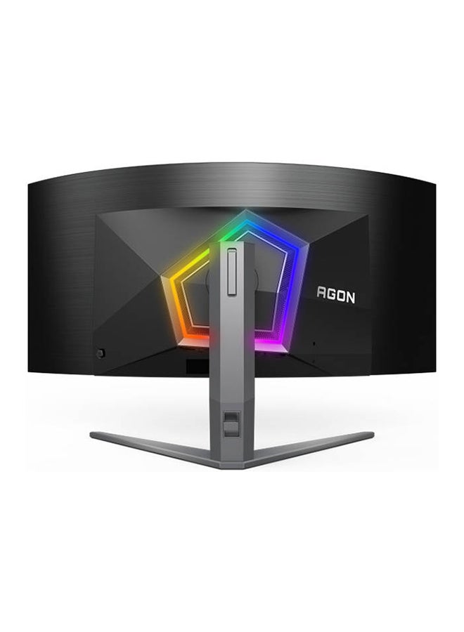 AOC Agon PRO AG456UCZD Curved Gaming Monitor, 45" OLED Display, WQHD Resolution, 240Hz Refresh Rate, 0.03ms (GtG) Response Time, G-Sync Compatible, Adaptive Sync Technology, AG456UCZD Black  - Image 4