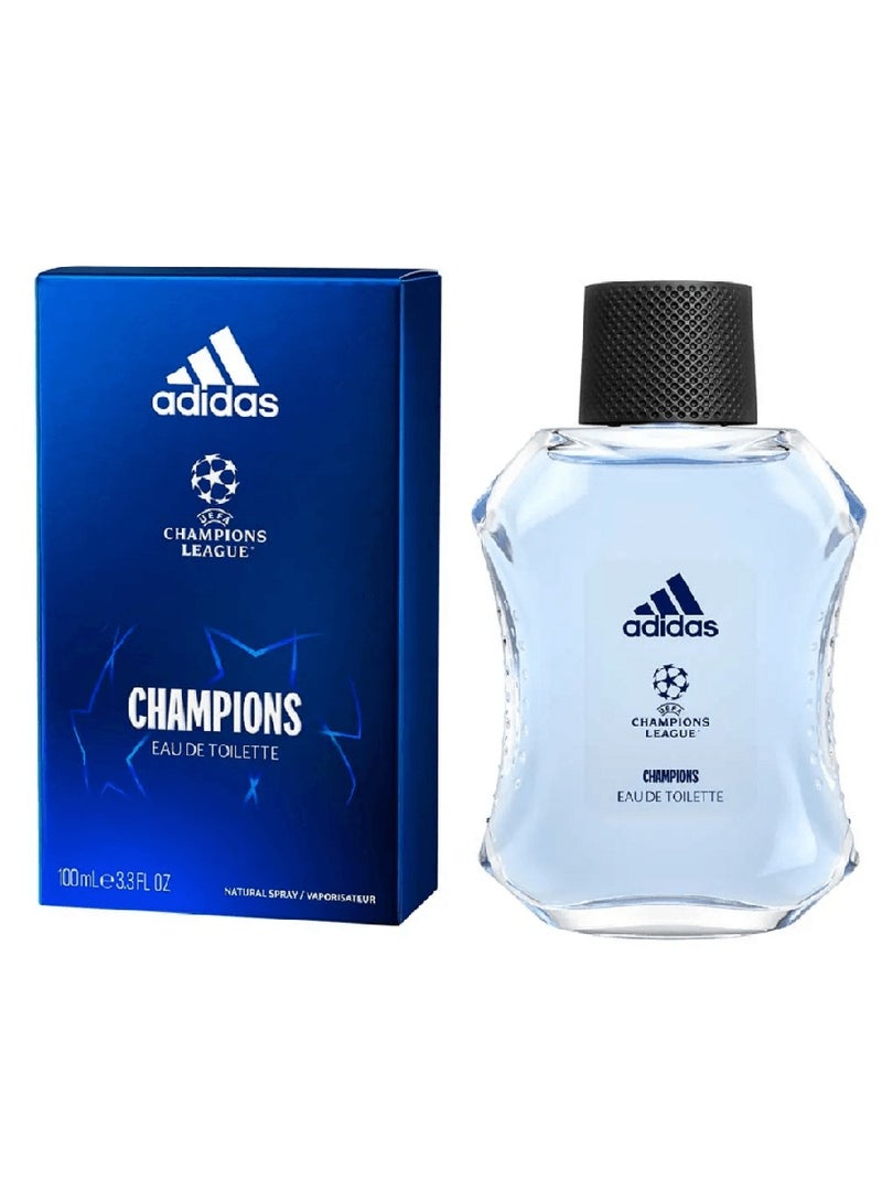 Adidas Champions League Champions For Men Eau De Toilette 100ml  - Image 1