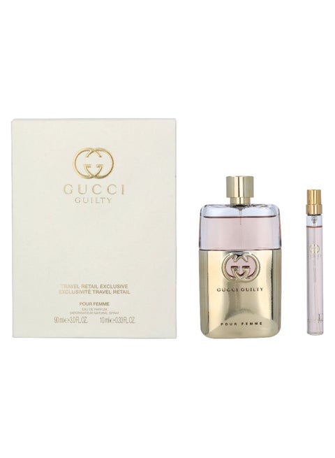 GUCCI Guilty Pour Femme Gift Set EDP 90+10ml Best Price KSA