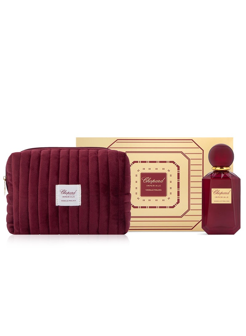 Chopard Imperials Vanille Malika EDP With Pouch Set For Women 100ml  - Image 1