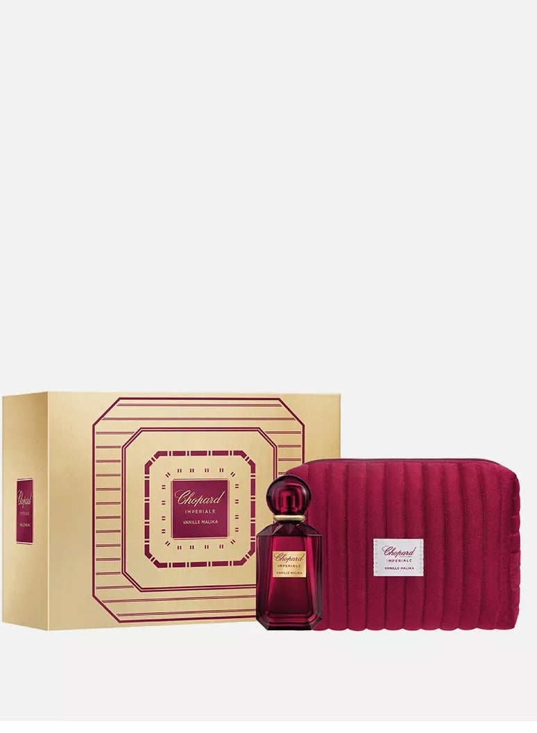 Chopard Imperials Vanille Malika EDP With Pouch Set For Women 100ml  - Image 3