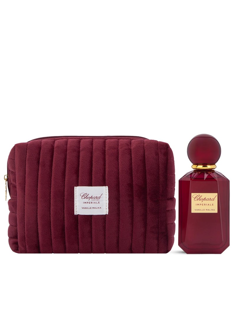 Chopard Imperials Vanille Malika EDP With Pouch Set For Women 100ml  - Image 2