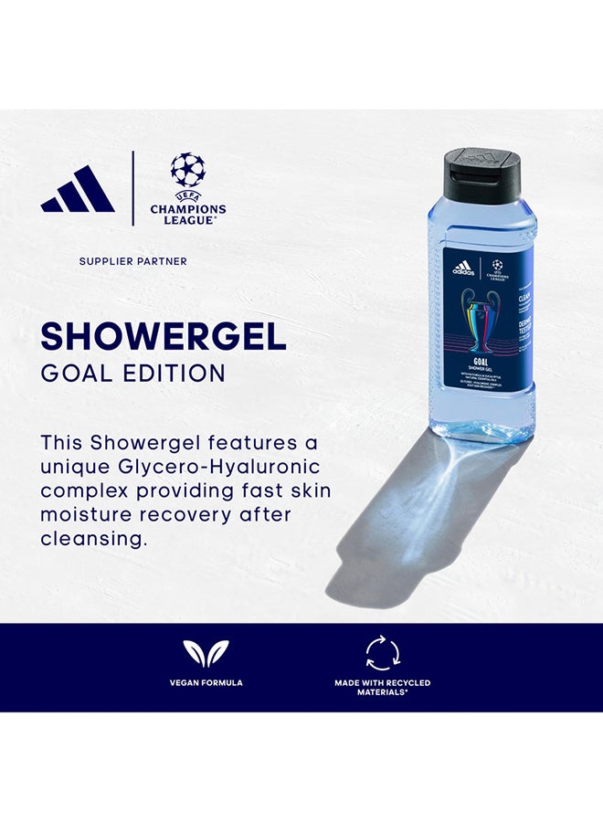 Adidas Uefa Goal Edition - Shower Gel 250ml  - Image 4