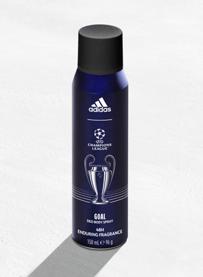 Adidas Uefa Goal Edition - Deo Body Spray 150ml  - Image 2
