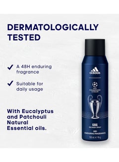 Adidas Uefa Goal Edition - Deo Body Spray 150ml  - Image 3