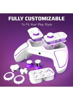 pdp Victrix Pro BFG drahtlos Controller: For Xbox Series X|S, Xbox One, and Windows 10/11 PC - White  - Image 3