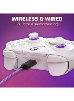 pdp Victrix Pro BFG drahtlos Controller: For Xbox Series X|S, Xbox One, and Windows 10/11 PC - White  - Image 4