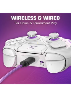 pdp Victrix Pro BFG Wireless Controller for PS5, PS4, PC - White  - Image 5
