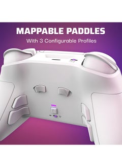 pdp Victrix Pro BFG Wireless Controller for PS5, PS4, PC - White  - Image 4