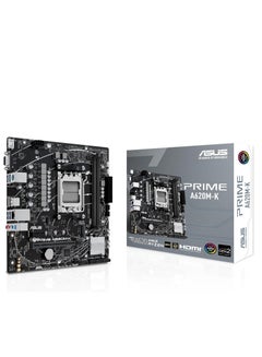 ASUS PRIME A620 micro-ATX motherboard AMD , DDR5, PCIe 4.0 Graphics card and PCIe 4.0 M.2 support, HDMI™, VGA, USB 3.2 Gen 1 Type-A, SATA 6 Gbps, Two-Way AI Noise Cancelation, Aura Sync  - Image 1