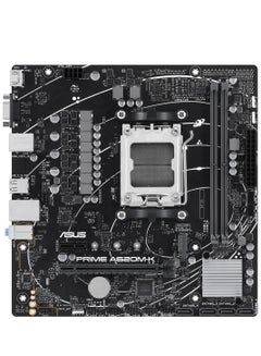 ASUS PRIME A620 micro-ATX motherboard AMD , DDR5, PCIe 4.0 Graphics card and PCIe 4.0 M.2 support, HDMI™, VGA, USB 3.2 Gen 1 Type-A, SATA 6 Gbps, Two-Way AI Noise Cancelation, Aura Sync  - Image 4