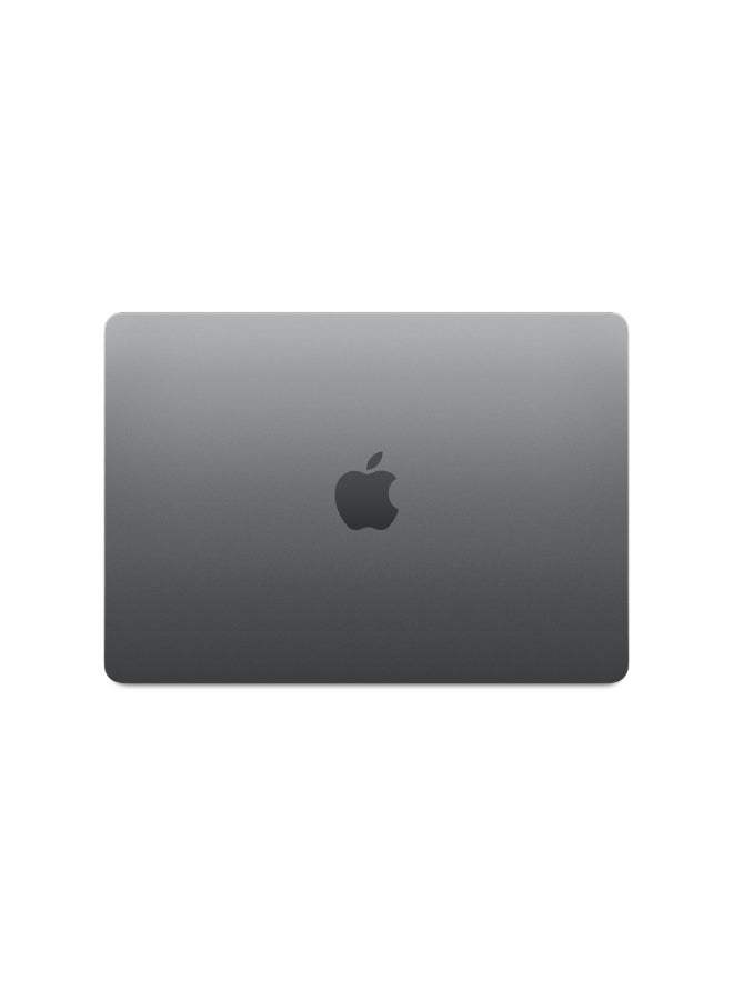 Apple - MacBook Air Laptop With 13.6-Inch Display, M3 chip with 8-core CPU and 10-core GPU Processor/24GB RAM/1TB SSD/macOS English Space Gray - Image 1