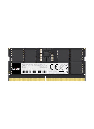 SODIMM 16GB DDR5 RAM 5600MHz 262-Pin DDR5 SODIMM Laptop RAM High Performance SO-DIMM Memory for Laptop Memory/All-in-One Intel NUC Mini PC 1.1V CL46-45-45-90 (LD5S16G56C46ST-BGS) 16inch Black - pnsku/N70147956V/45/_/1738316968/130fd014-b71f-4b75-8ecd-79a88c41a7b7