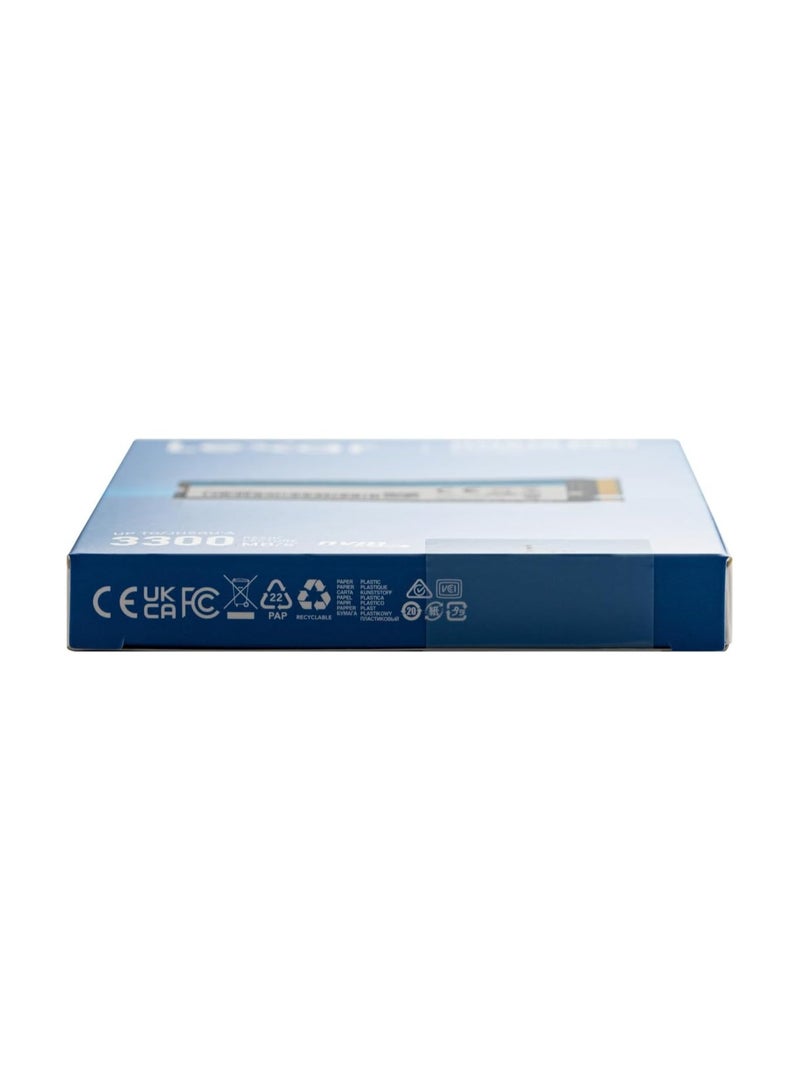Lexar - NM610PRO SSD, M.2 2280 PCIe Gen3x4 NVMe 1.4 SSD 1TB Internal, Up to 3300MB/s Reading, 2600MB/s Write, 3D NAND Flash Drives for Notebook, Desktop, PC 1 TB - Image 1