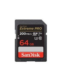 سانديسك SanDisk 64GB Extreme PRO UHS-I SDXC Memory Card 64 GB  - Image 1