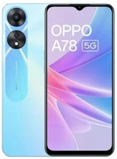 أوبو A78 5G Dual SIM Glowing Blue 8GB RAM 128GB  - Image 1