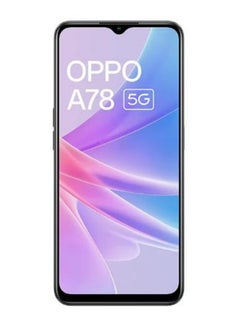 أوبو A78 5G Dual SIM Glowing Black 8GB RAM 128GB  - Image 1