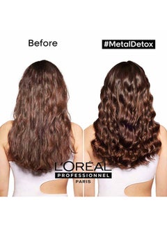 L'Oréal Professionnel Metal Detox Glacial Utopia Trio Set Shampoo 300Ml And Mask 250Ml And Oil 50Ml Serie Expert 600ml  - Image 4