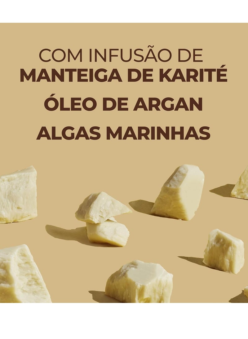 SheaMoisture Raw Shea Butter Deep Moisturizing Hair Masque, 11.5 fl oz - Deep Conditioner for Curly Hair to Moisturize and Renew, Sustainable, Organic, Cruelty-Free - Image 3